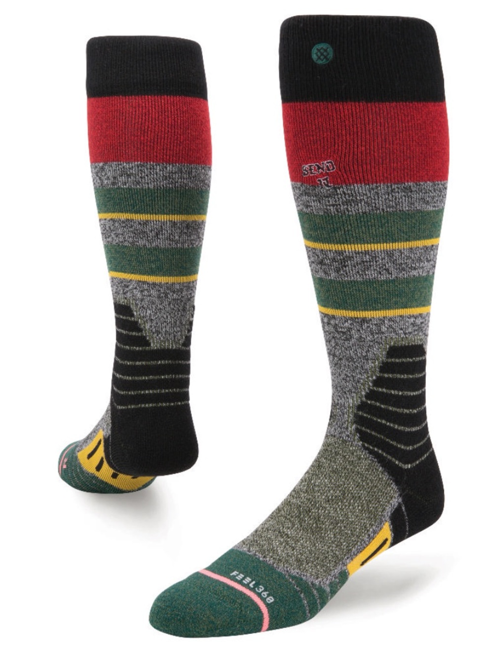Stance Sending It Women’s Snow Ski Socks size s